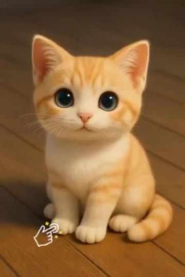 DiVA digital kitten responding to interaction